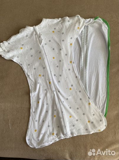 Пеленка кокон на молнии deep sleep 62