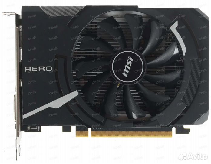 Видеокарта MSI AMD Radeon RX 560 aero ITX OC 16 CU