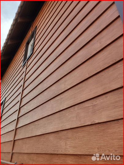 Фасад дома из сайдинга