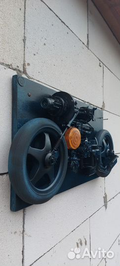 Картина Мотоцикл В стиле Лофт