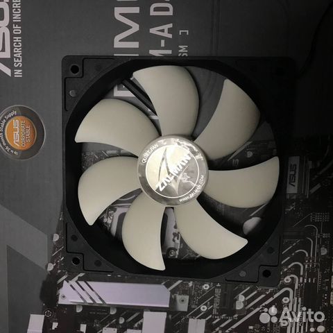 Корпусный вентилятор 120мм нерабочий