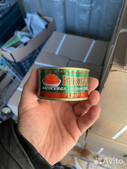 Красная икра премиум Русский Деликатес оптом жб
