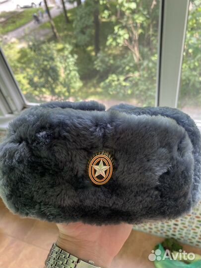 Шамка ушанка зимняя офицерская