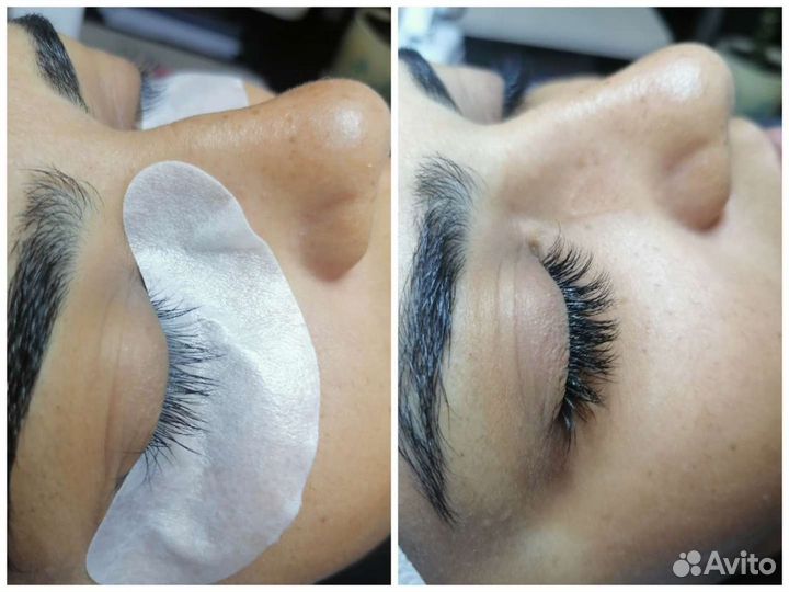 Наращивание ресниц и ламинирование