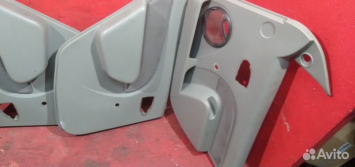 Комплект обшивок Рено логан фаза 1 карты обшивки