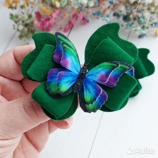 Бантики бабочки ручной работы