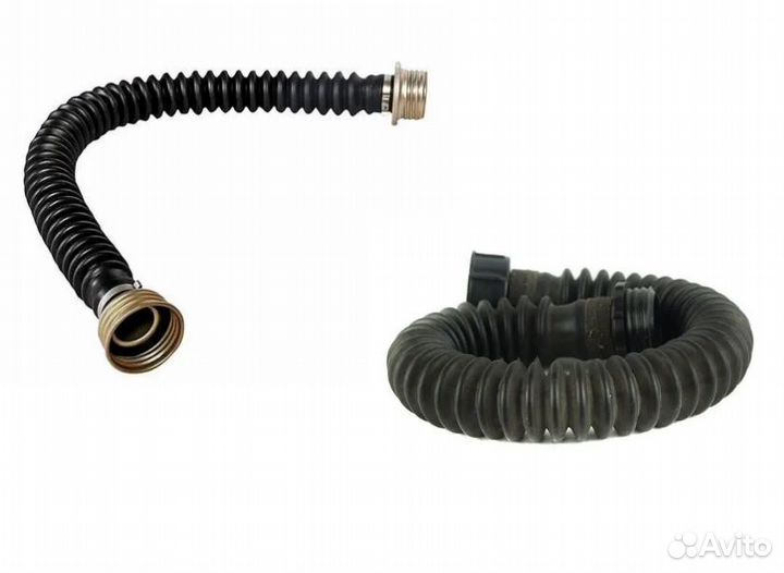 Гофро-шланг (гофротрубка) резиновый с резьбой