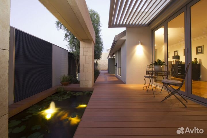 Террасная доска хвоя категории ав