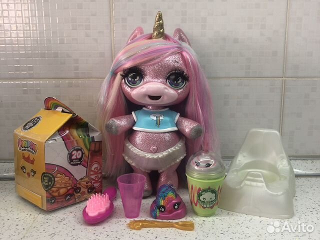 Единорожка пупси глитерная Оригинал