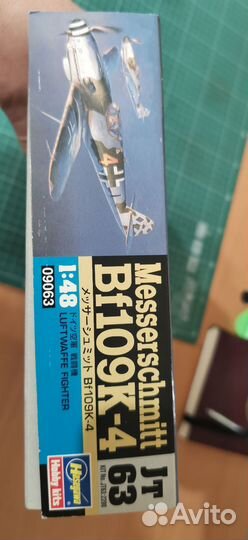 1/48 Hasegawa Bf 109K-4 +дополнения