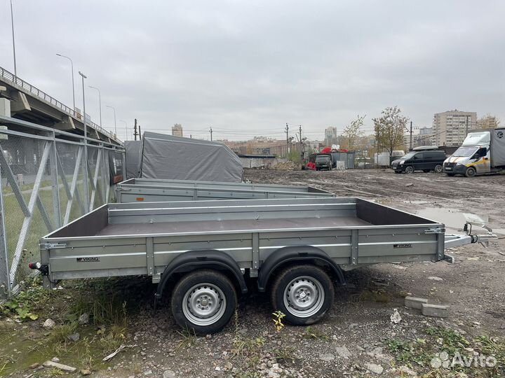 Прицеп легковой двухосный viking force 2035
