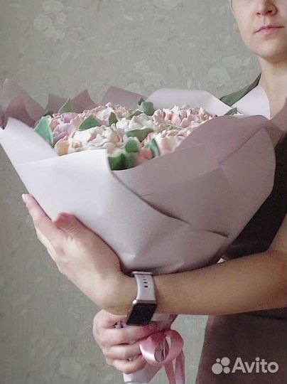 Букет из шоколадных цветов