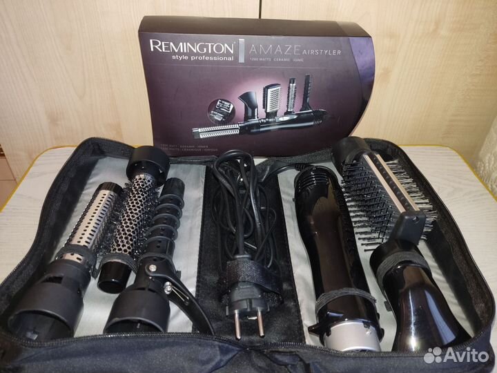 Фен щетка remington с насадками