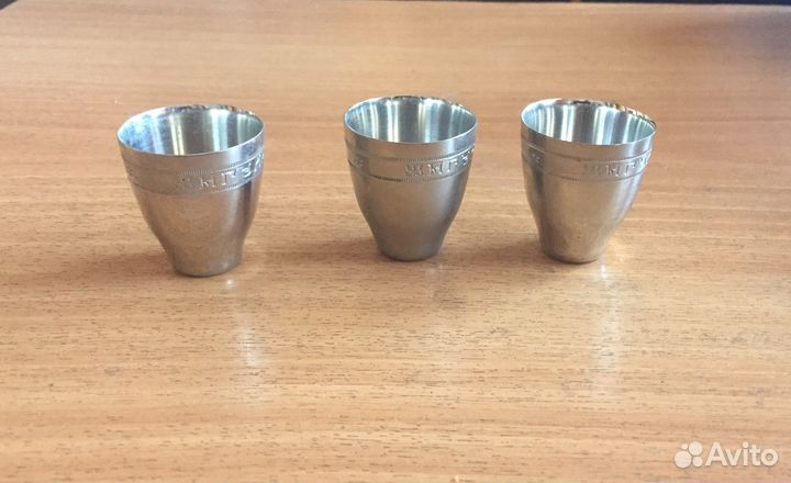 Рюмки коньячные СССР, 1970-е. Жигули