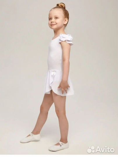 Купальник гимнастический с юбочкой 116