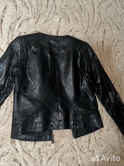 Куртка кожаная женская