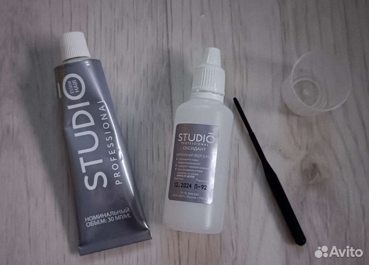 Крем краска для бровей- (татуаж)