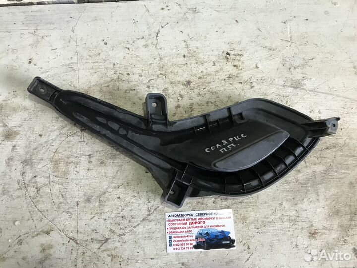 Заглушка птф правая Хендай Солярис Solaris