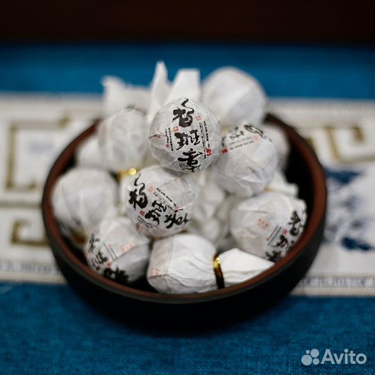 Китайский чай Шен Пуэр шарики