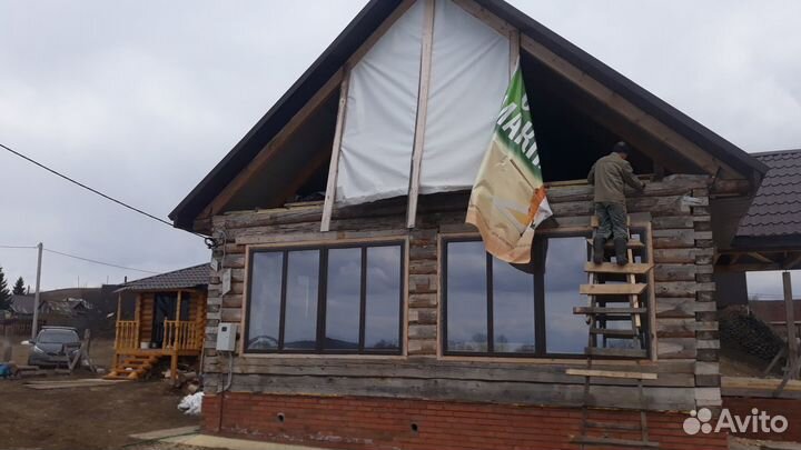 Окна пвх В загородный дом