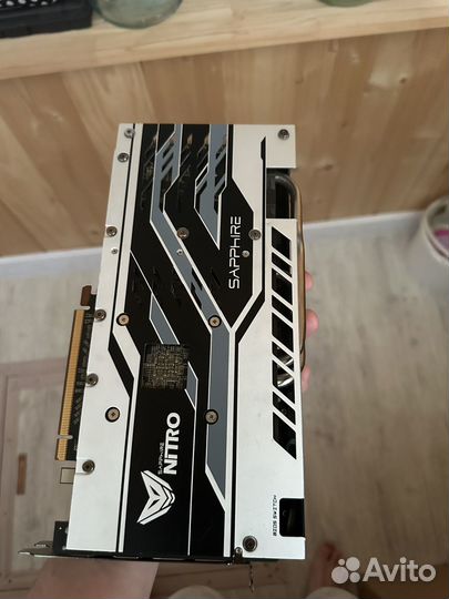 Видеокарта rx580 8gb sapphire nitro+