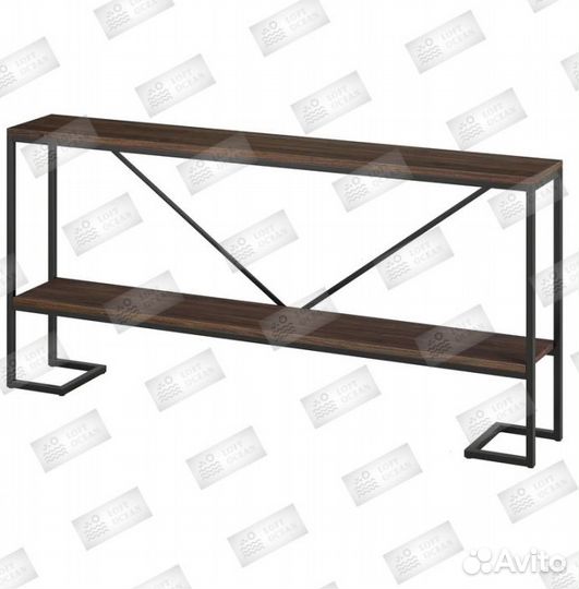 Консоль в стиле лофт «Ранчу»