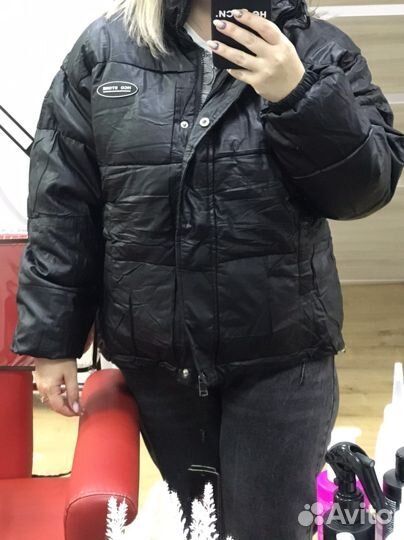 Куртка из экокожи