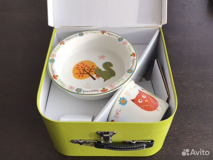Подарочный набор посуды для ребенка