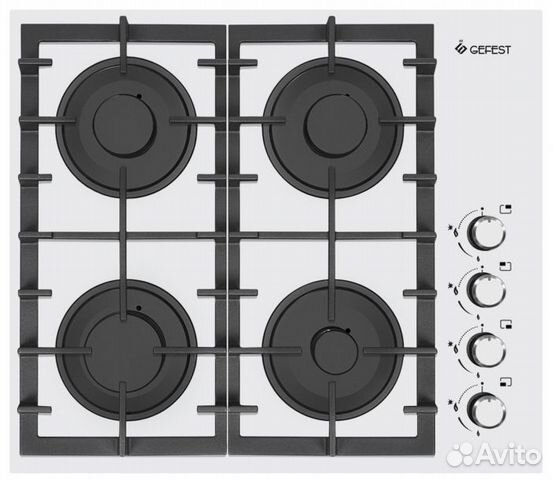 Поверхность варочная Гефест сг свн 2230 К12 (бел