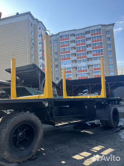 Прицеп лесовоз (сортиментовоз) ГКБ 8350, 1989