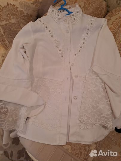 Рубашка школьная