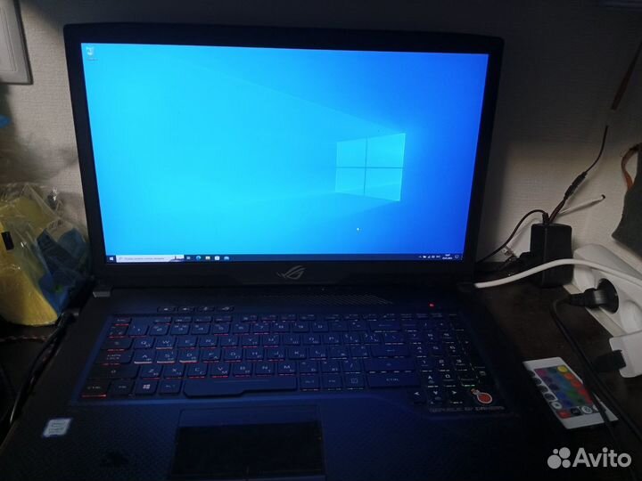 Игровой ноутбук asus Rog Strix GL703gs