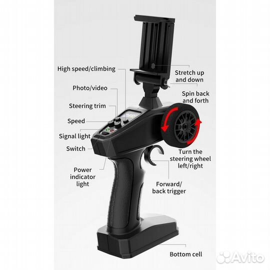 Радиоуправляемая машина WPL Следопыт с FPV
