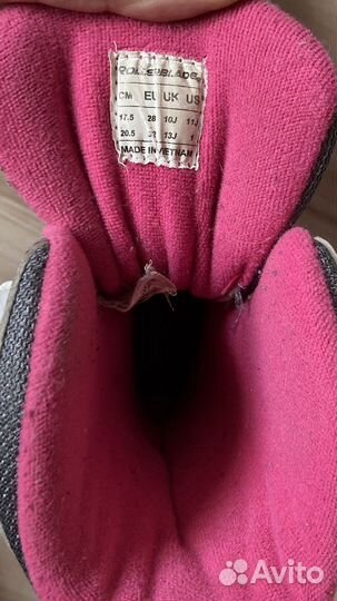 Ролики rollerblade spitfire 28-32р.р +защита