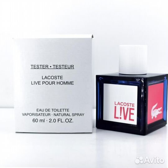 Lacoste live 60мл оригинал