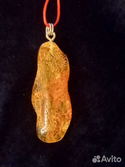 Янтарь подвеска