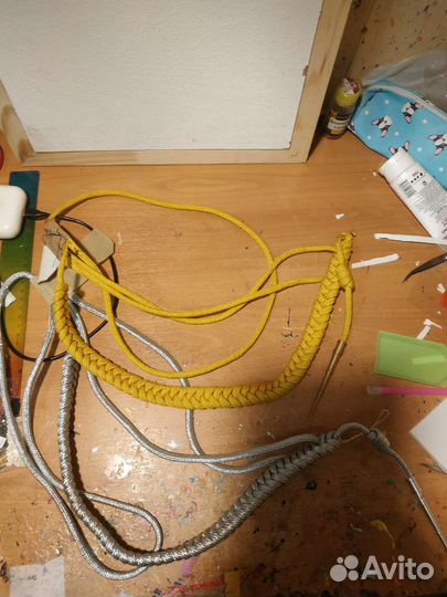 Аксельбант офицерский 2 шт