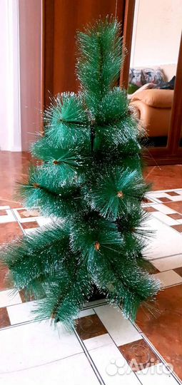Новогодняя ёлка искусственная лиана,венок хвойный