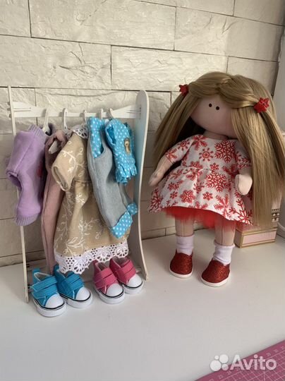 Кукла игровая Тильда текстильная