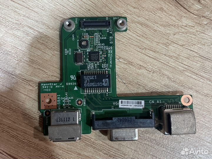 Плата VGA/USB/LAN MSI CX61