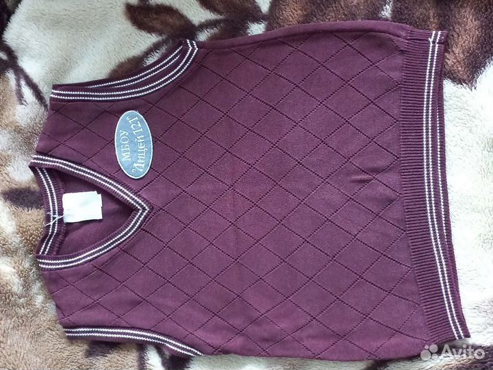 Жилет школьный