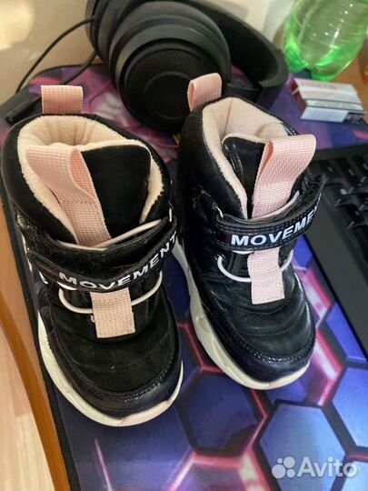 Ботинки зимние для девочки 25р