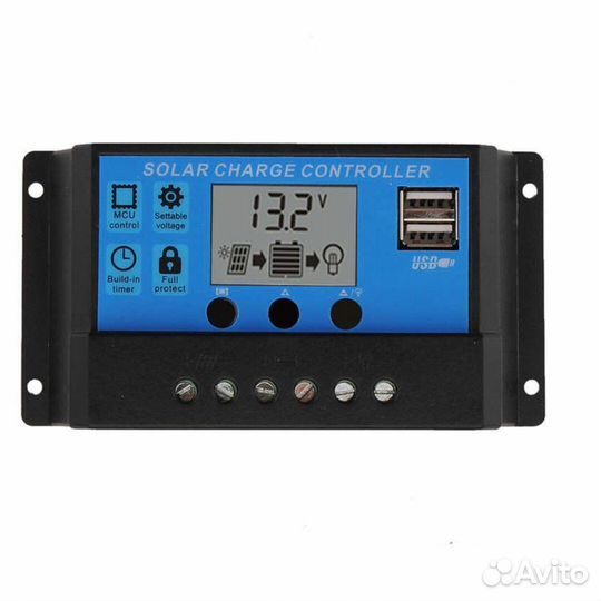 Контроллер заряда солнечной батареи 10А