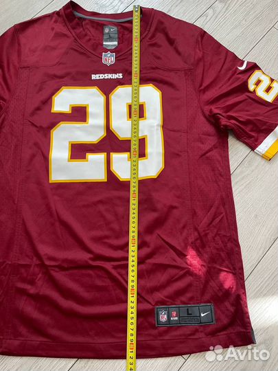 Игровое джерси Nike NFL Washington Redskins L