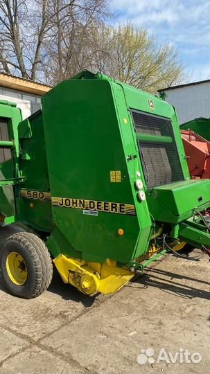 Пресс-подборщик John Deere 580, 1999