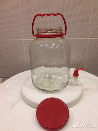 Банка 5 литров с краном