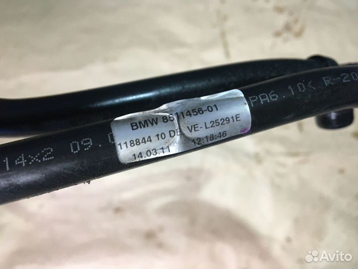 Трубка охлаждения АКПП BMW X3 F25 10-14