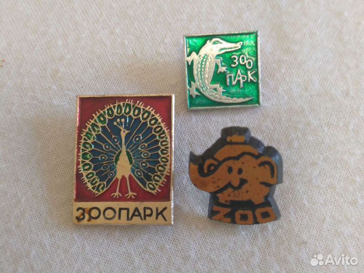 Значки коллекционные Животные