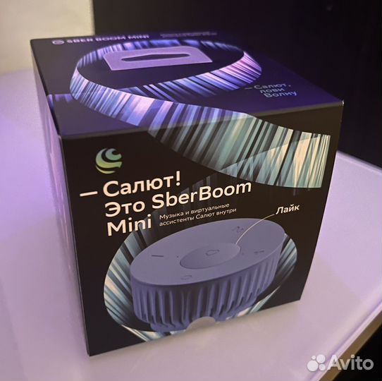 Умная колонка sberboom mini