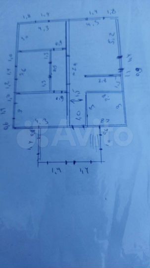 Дом 141 м² на участке 8 сот.